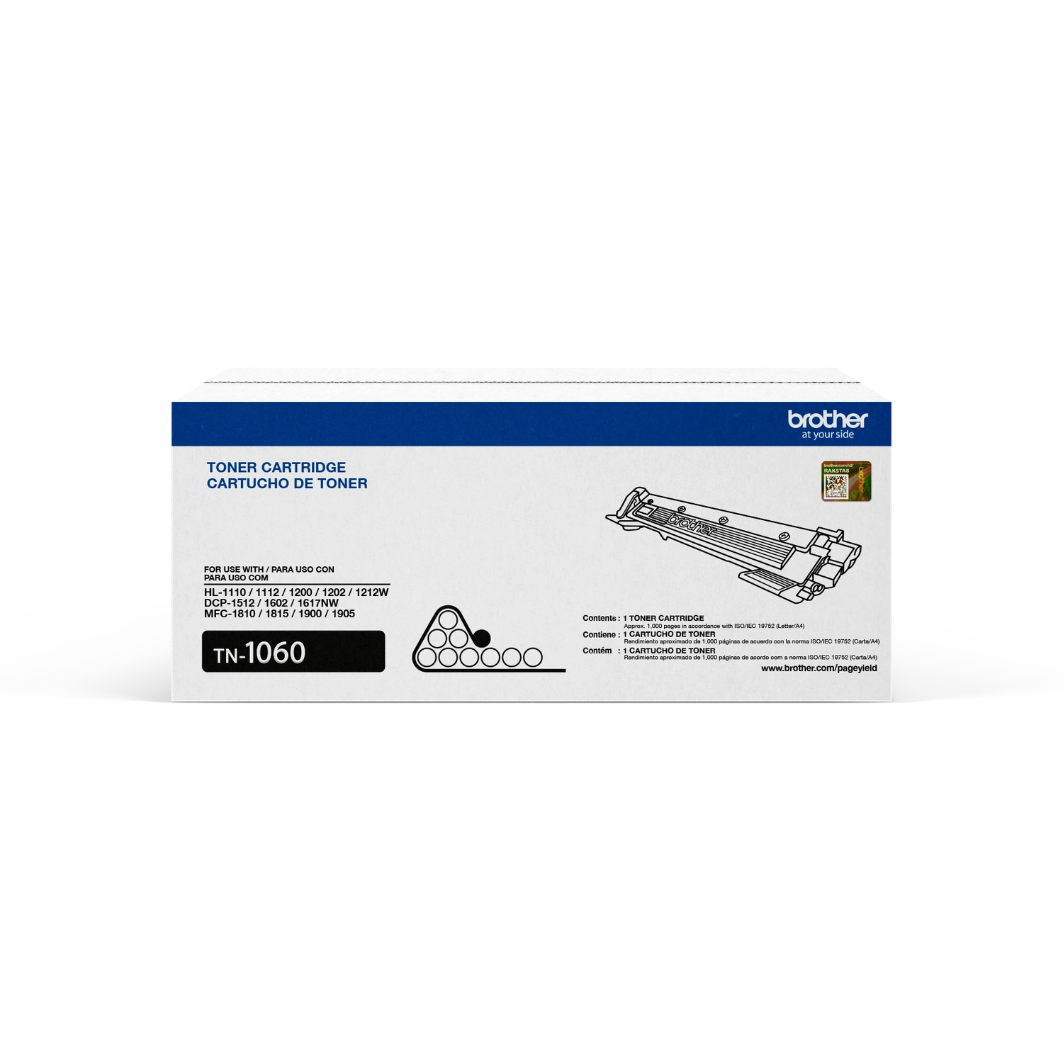 [BROTONTN-1060] Cartucho De Toner Tn-1060 Negro Laserjet