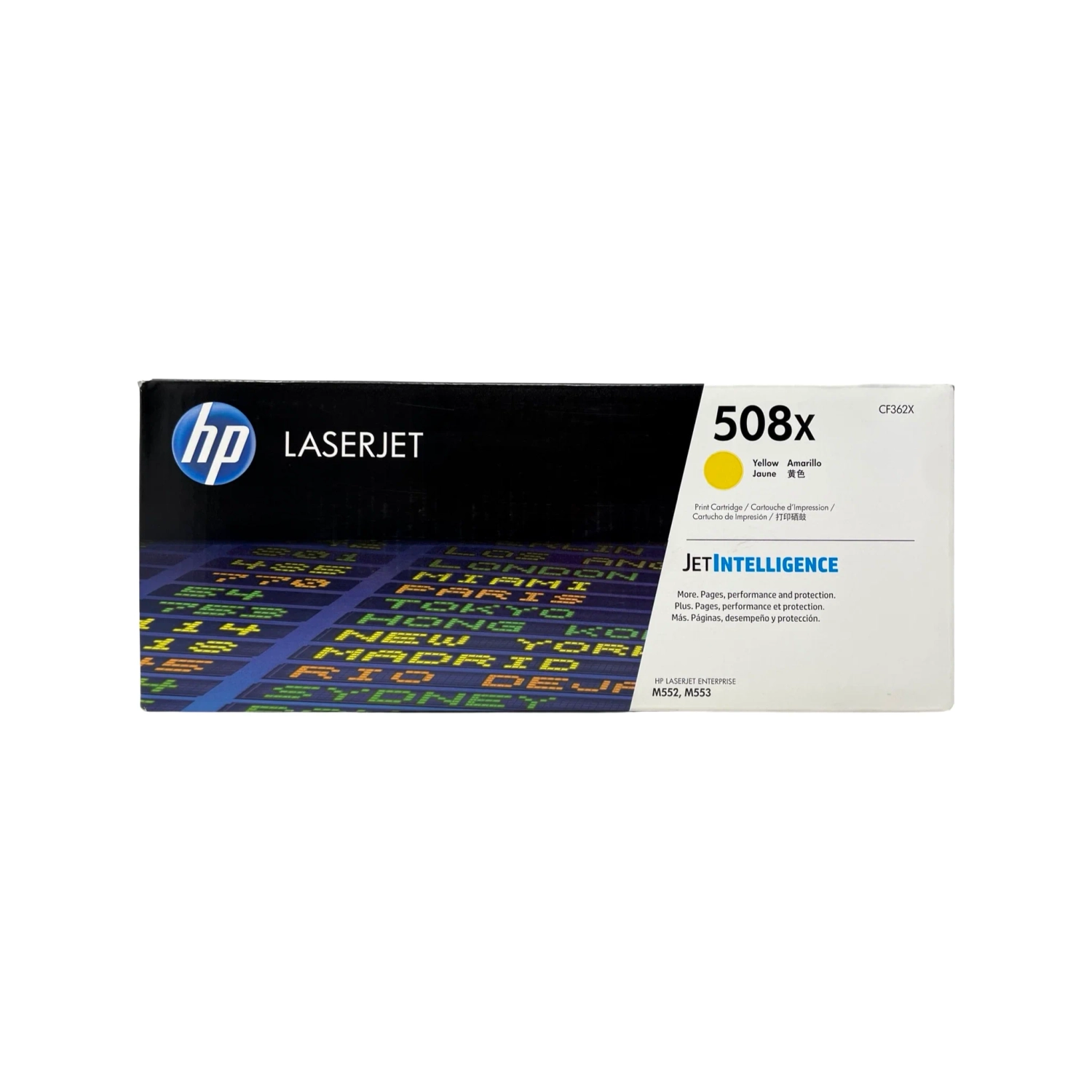 [HP-CF362X] Cartucho De Tóner 508X Amarillo Alto Rendimiento