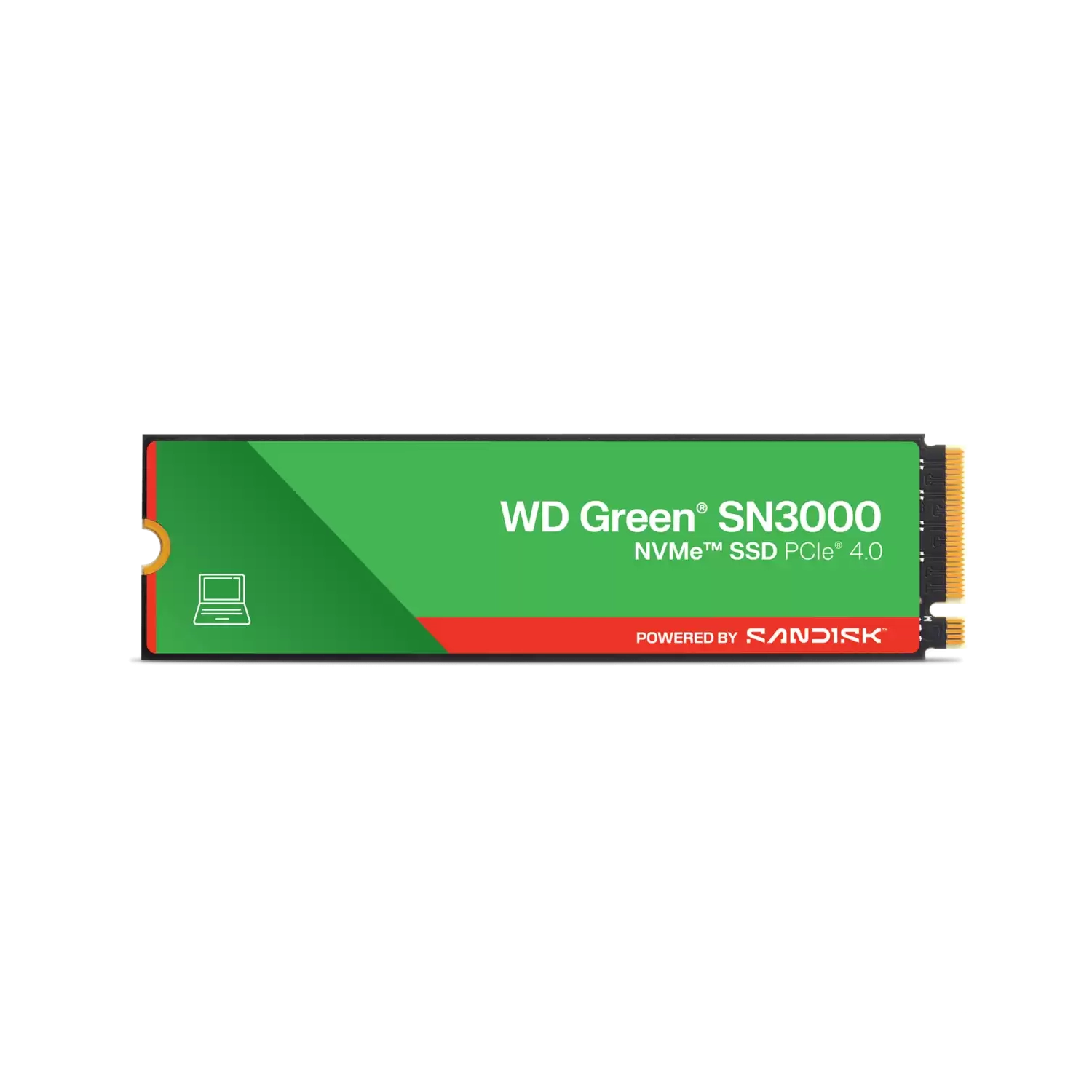 [WDSSD100T4G0E] Disco Interno Ssd Wd Green Sn3000 1Tb M.2 2280 Nvme Pcie 4.0 5000Mb/S