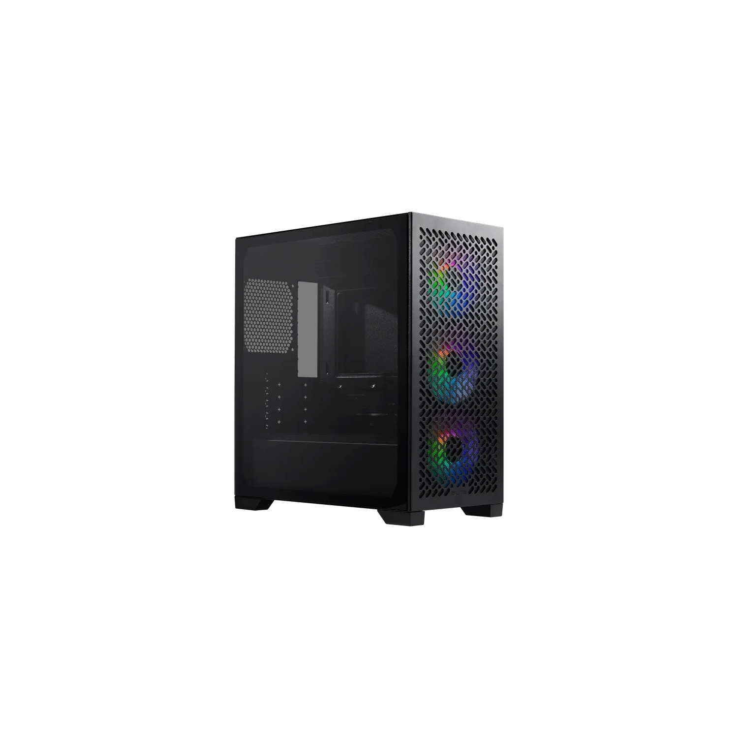 [CMGABE302-KGNNS] Gabinete Cooler Master Elite 302 Mini Tower 3 Fans Argb Tempered Glass Black S/Fuente
