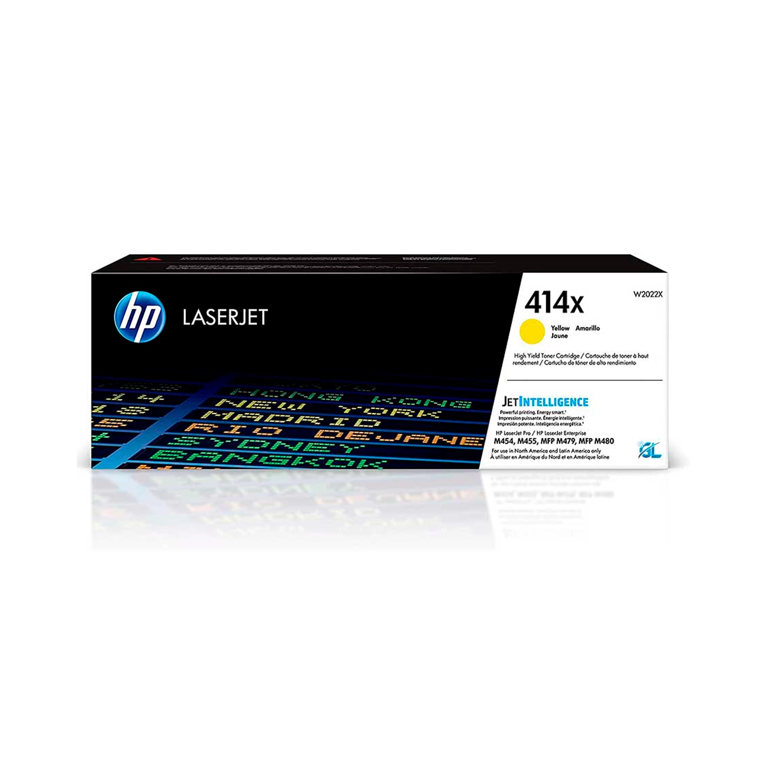 [HP-W2022X] HP 414X Yellow LaserJet Toner Cartridge