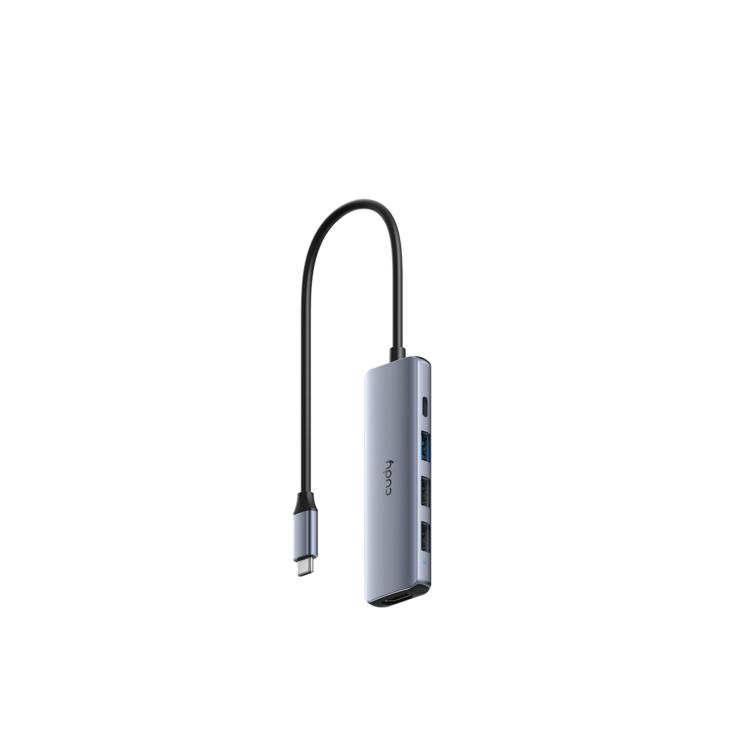 [CUDHUBUH405] Hub Cudy 5 En 1 Usb-C