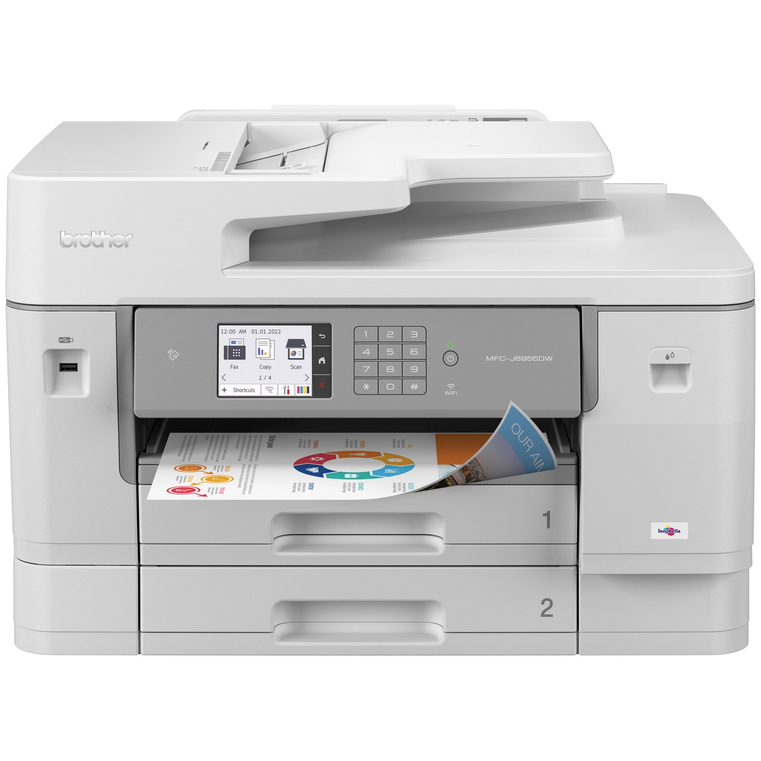 [BRO-IMPMFCJ6955] Impresora Brother Mfcj6955Dw Multifunción Laser