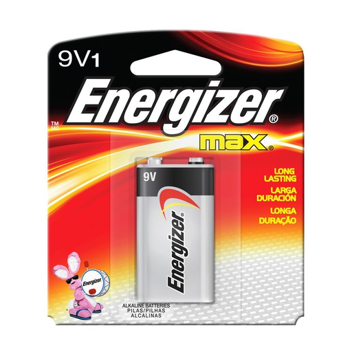 [1509] Pila bateria Energizer 9V Alcalina ENE9V