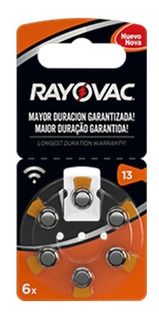 [1518] Pila nº 13 Rayovac Audifonos audiopatia AUDIOLOGIA AZ13 - X 1 UNIDAD