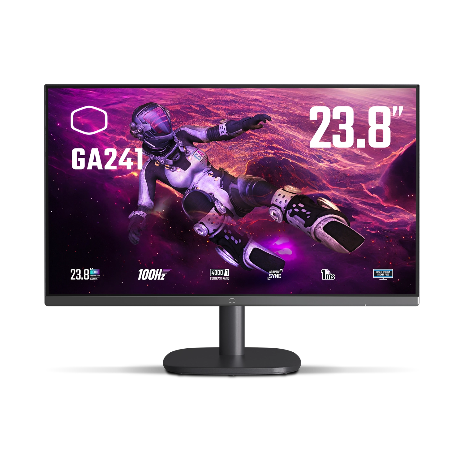 [CM-MONCMI-GA241] Monitor Cooler Master Ga241 23.8" Fhd (1920 X 1080) Vga   Hdmi 100Hz 1Ms