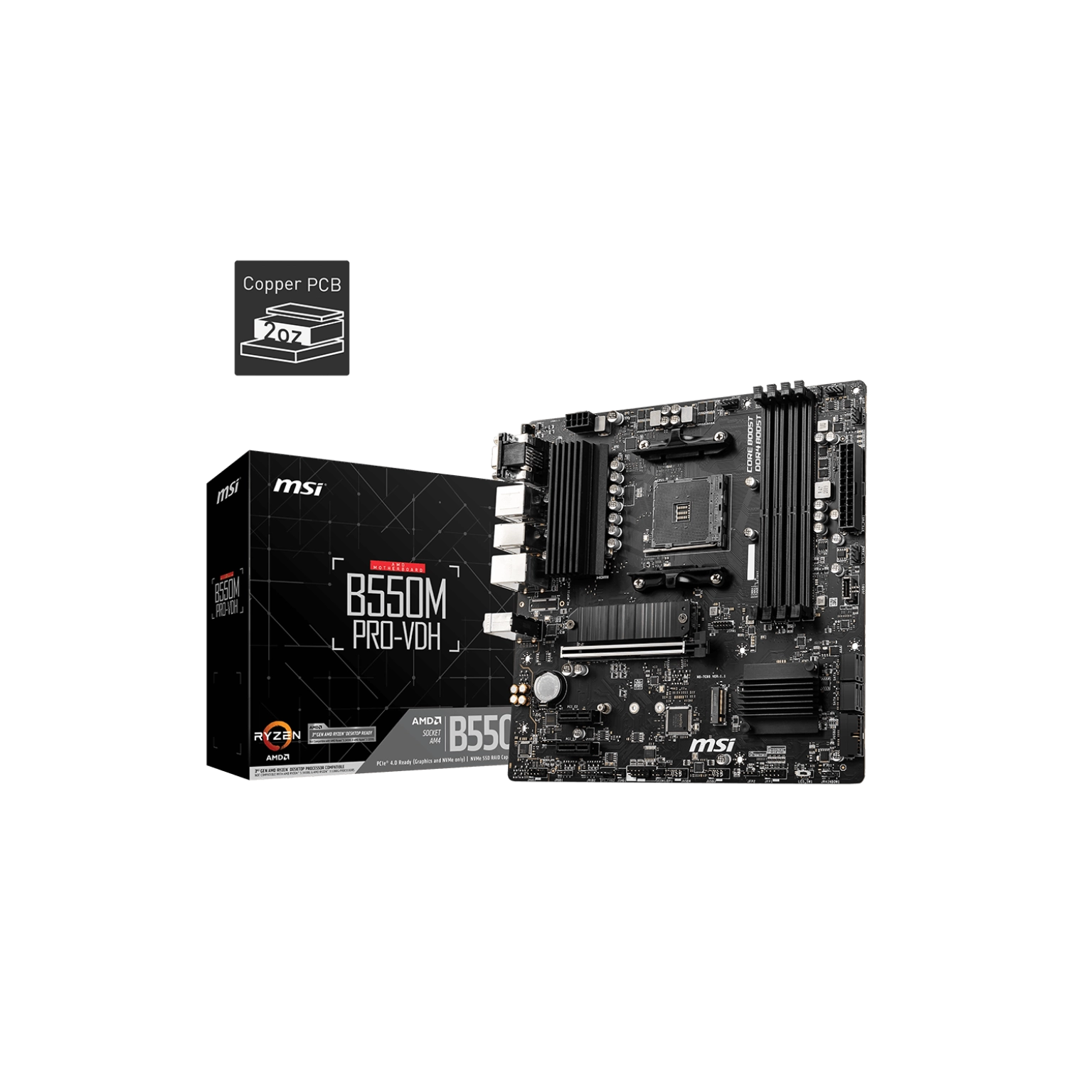[MSIMOTB550MPVDH] Mother Msi B550M Pro-Vdh (Am4)