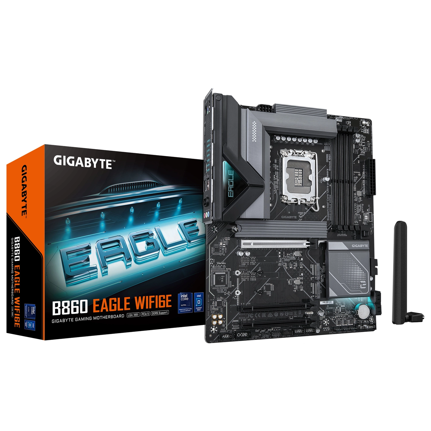 [GIGMOTB860EWF6] Motherboard Gigabyte B860 Eagle Wifi6E Lga1851 Ddr5