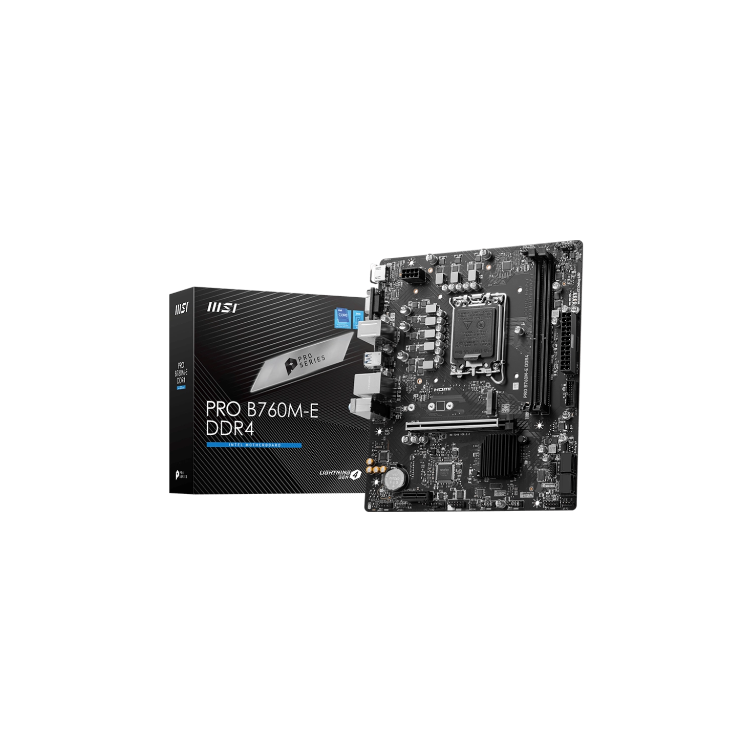 [MSIMOTB760M-E] Motherboard Msi Pro B760M-E Ddr5 (Lga1700)