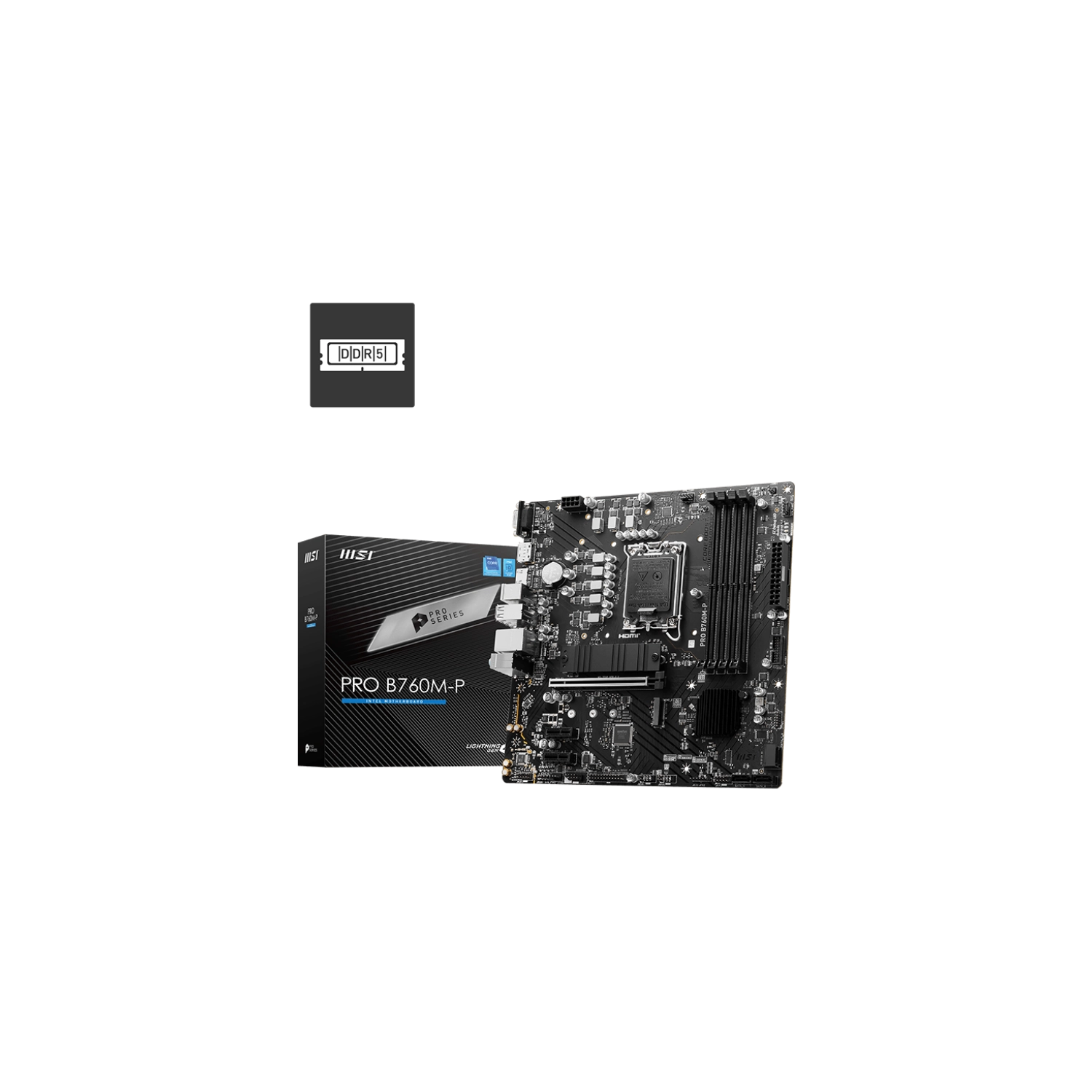 [MSIMOTB760-PD5] Motherboard Msi Pro B760M-P Lga1700 Ddr5