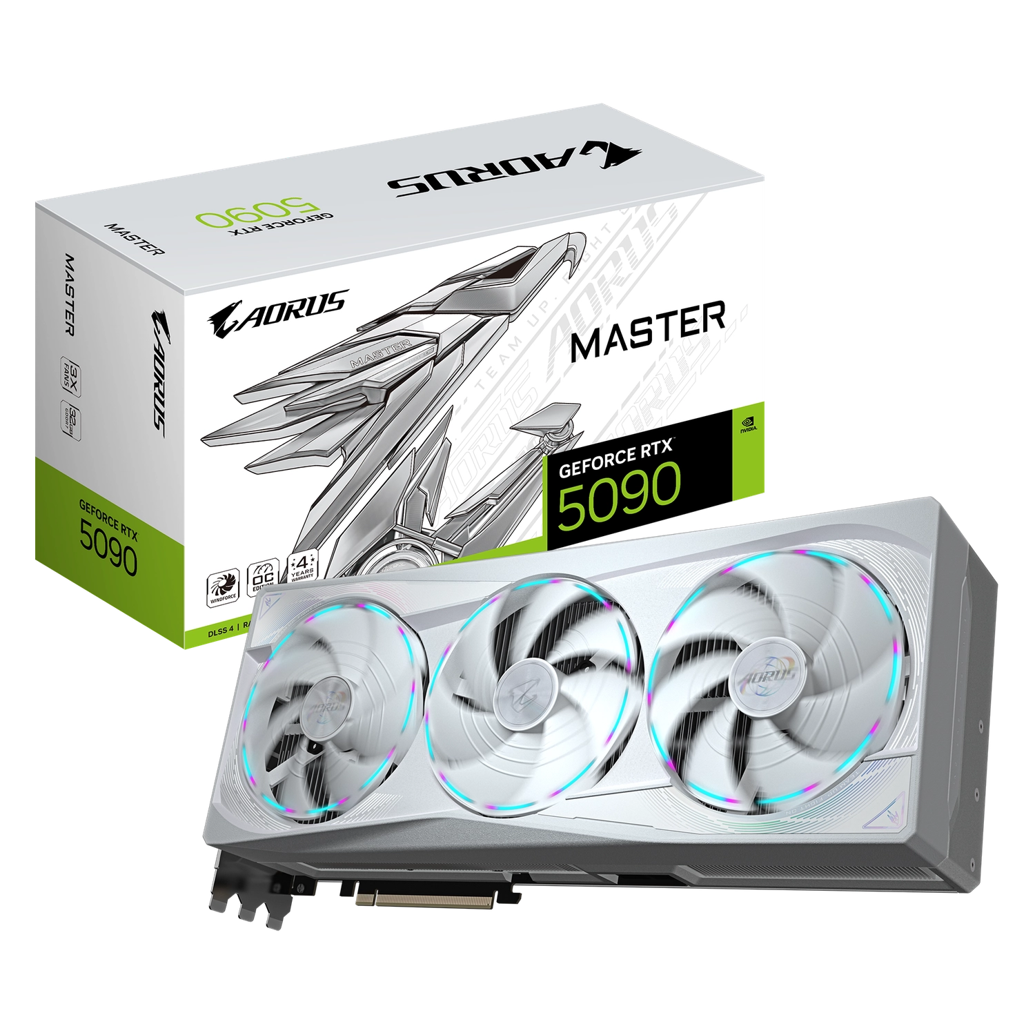 [GIGPDV5090AMI32] Placa De Video Aorus Geforce Rtx 5090 Master Ice 32G