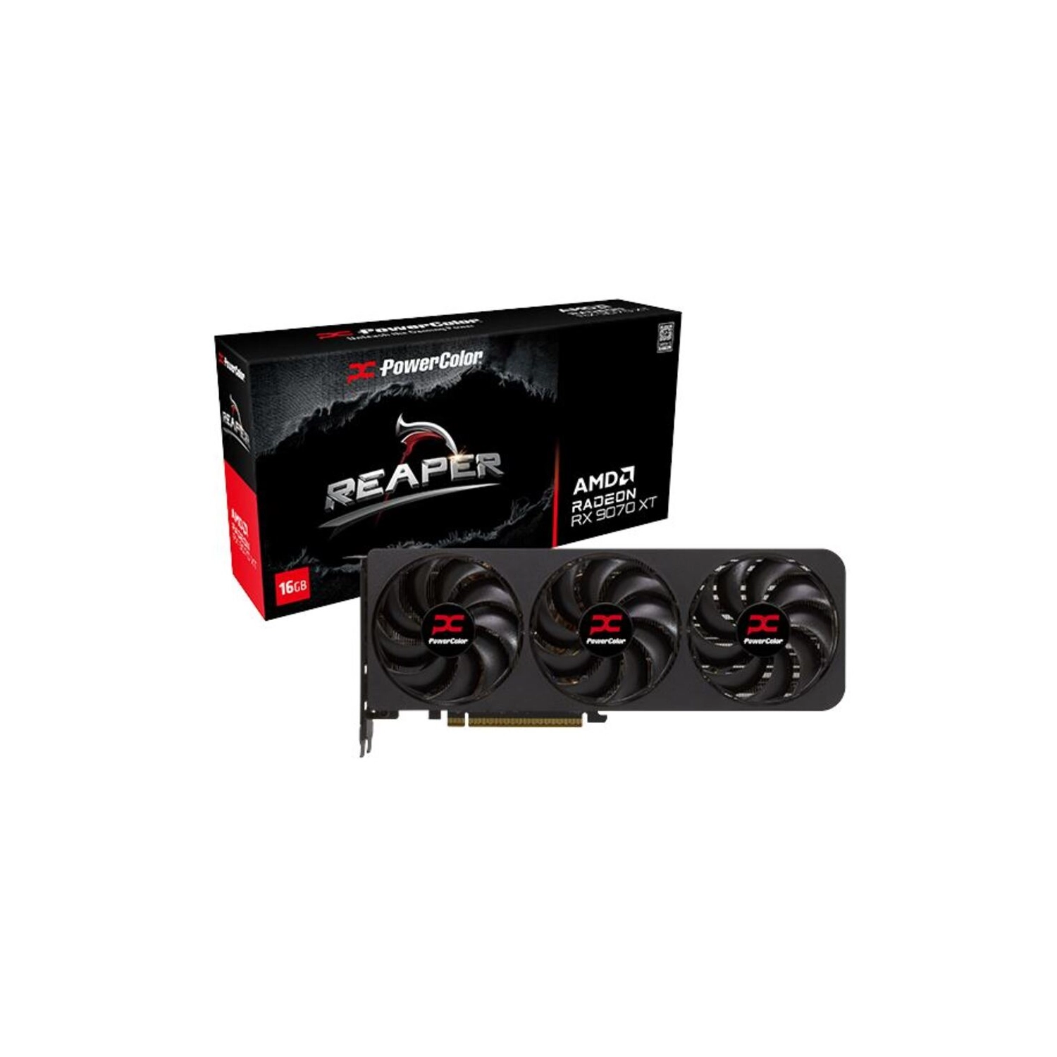 [PCPDVR907016G] Placa De Video Powercolor Reaper Amd Radeon Rx 9070 16Gb Gddr6