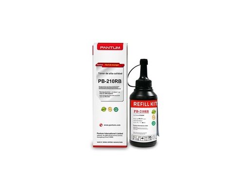 [PANTONPB210RB] Kit De Recarga Pantum Pb-210Rb (Para P2500M6550) 1600Pag