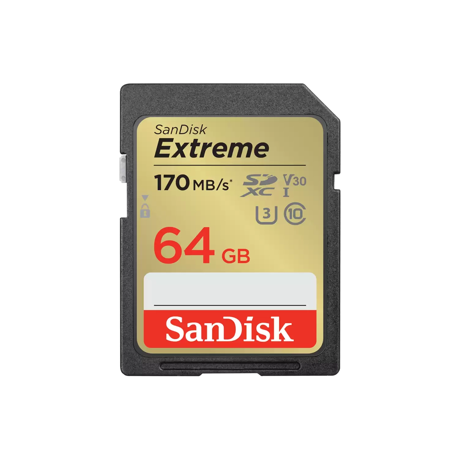 [SANSDEX64GB] Tarjeta Sd Sandisk Extreme 64Gb Uhs-I 180Mb/S 4K