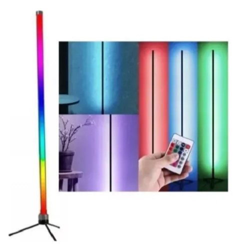 Jahro jhl-04 Barra Led Audioritmica con control remoto y App Efectos luz led Esquinero altura 104cm