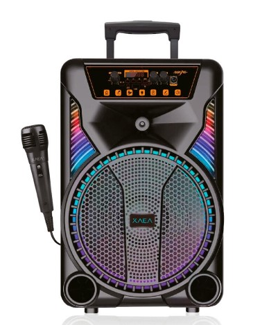[11493] PARLANTE 12» 1220 MODX-003X – XAEA – NEGRO bluetooth karaoke microfono