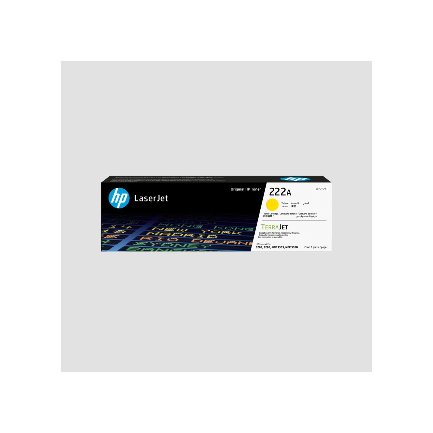 [HP-W2222A] Hp Toner  222A Amarillo