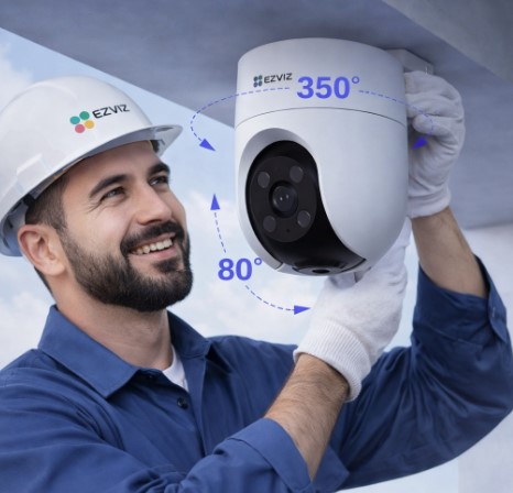 [11577] Ezviz H8c 2mpx camara wifi alarma app + instalacion a domicilio