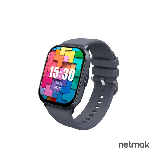 [11597] Netmak Nm-Sprint-S Smartwatch Amoled Gris