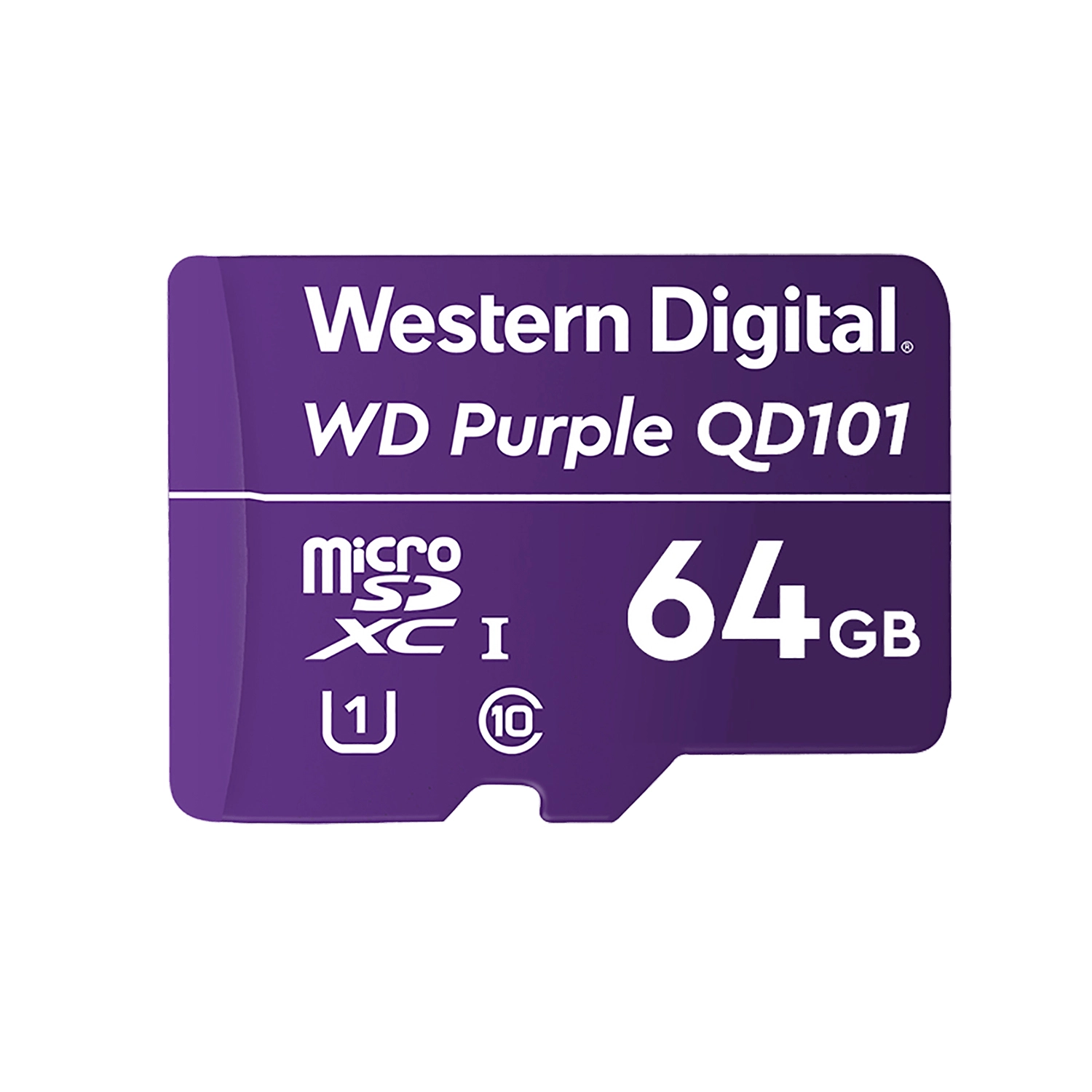 [WDMSD064G1P0C] Tarjeta De Memoria Western Digital Purple Microsdxc 64Gb Uhs-I U1 V10