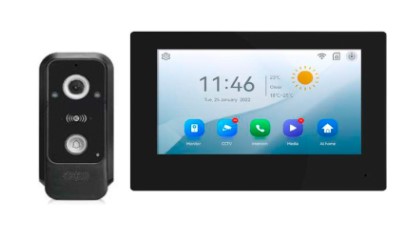 [11638] Pronext Vi 800 - Portero Timbre Visor Con Smart Life Analogico Con 2 Cables - Abre Cerraduras