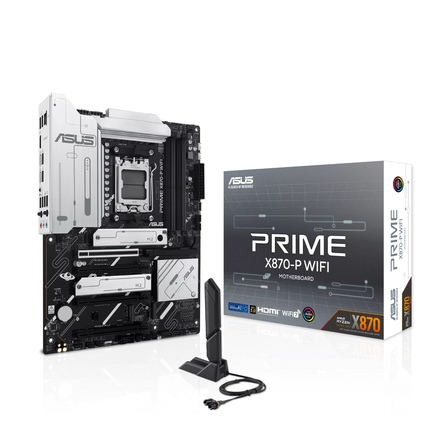 [ASUMOT90MB1IS0M] Motherboard Asus Prime X870-P Wifi Am5 Ddr5