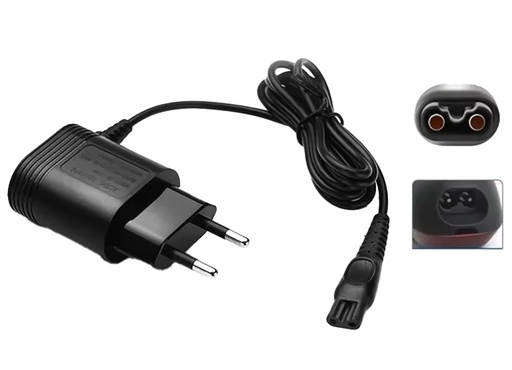 [11656] Cargador Transformador Afeitadora Philips 15V 5.4W Philips Norelco HQ8505 HQ8500 HQ560 HQ586 HQ568 HQ7740 HQ7141 HQ7142 Patas Redondas