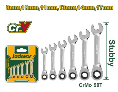 [11705] Jadever Set Llaves X6 Crv Combinada Cricket 8-17 Jdsp6406