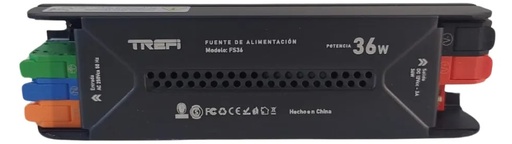 [11714] Trefi Fuente De Alimentacion Linea Slim 12V 10A 120W Clip