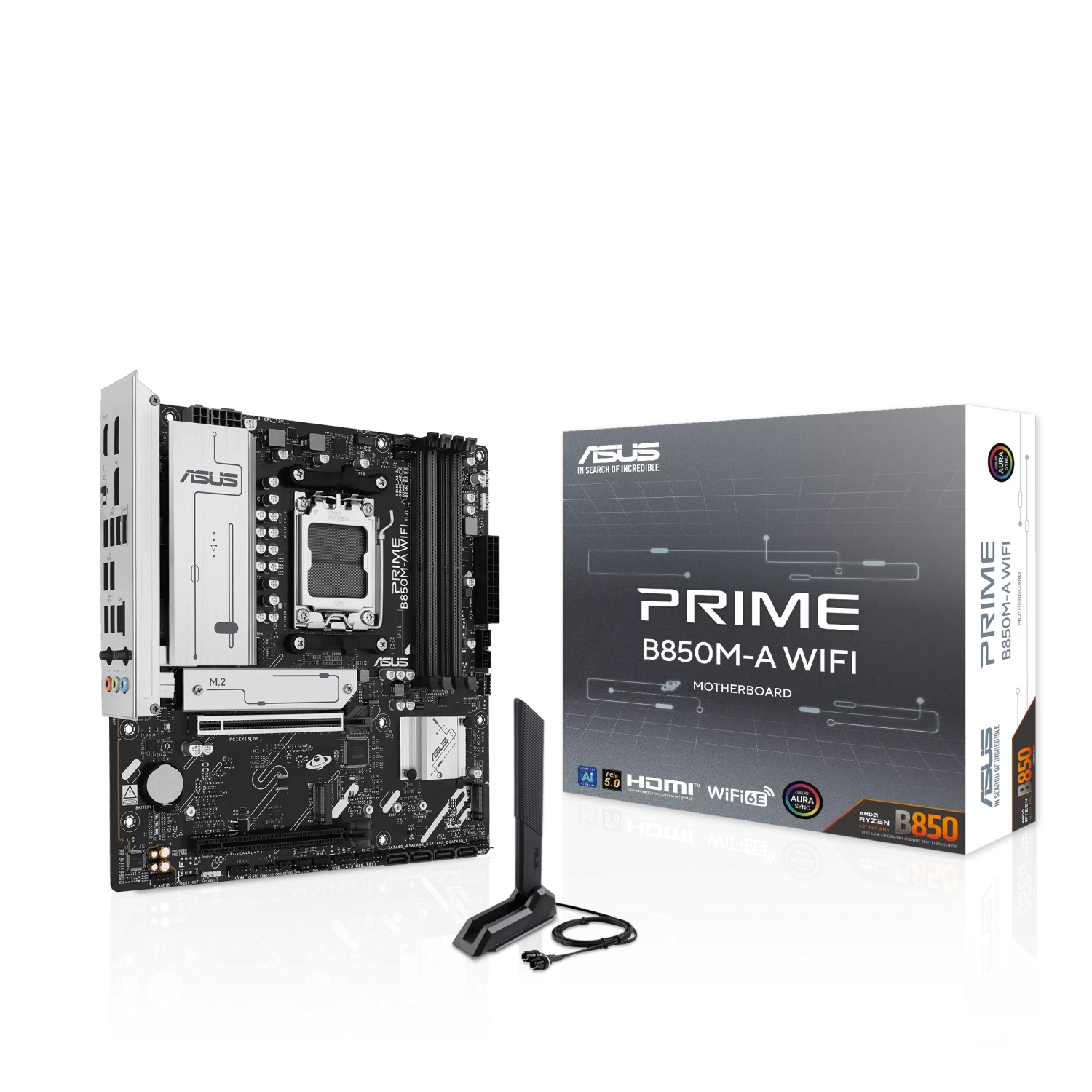 [ASUMOT90MB1LN0M] Motherboard Asus Prime B850M-A Wifi Am5 Ddr5