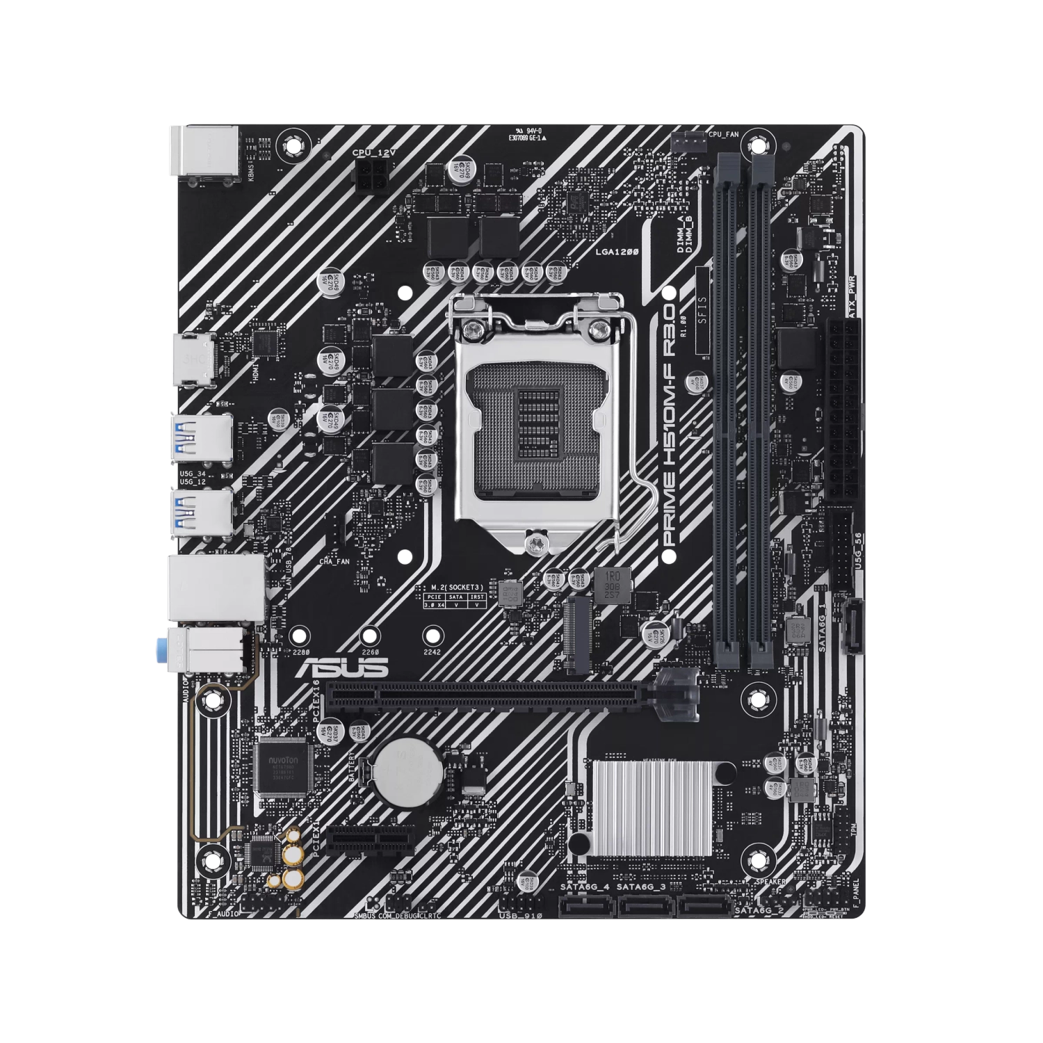 [ASUMOT90MB1I20M] Motherboard ASUS PRIME H510M-F R3.0  LGA1200 DDR4