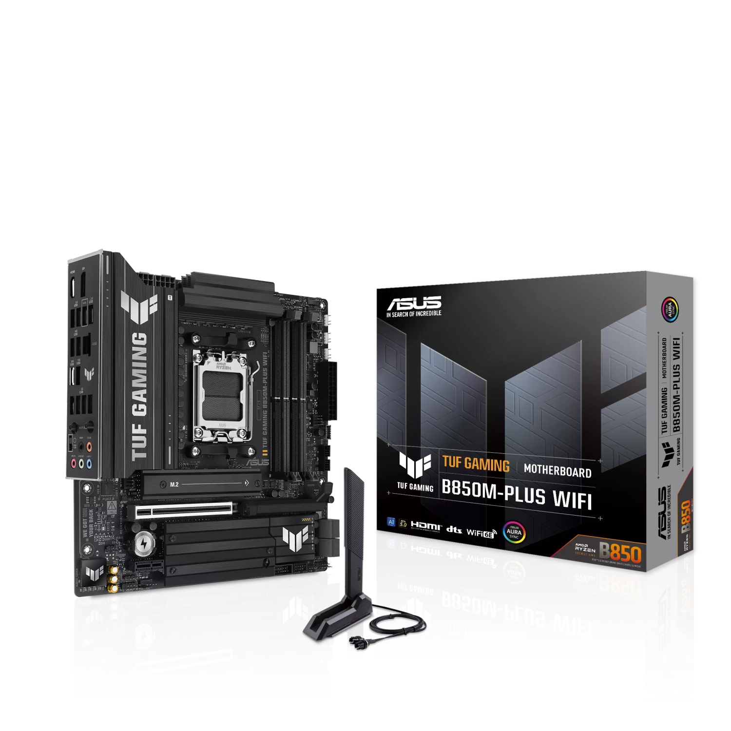 [ASUMOT90MB1IY0M] Motherboard Asus Tuf Gaming B850M-Plus Wifi  Am5 D
