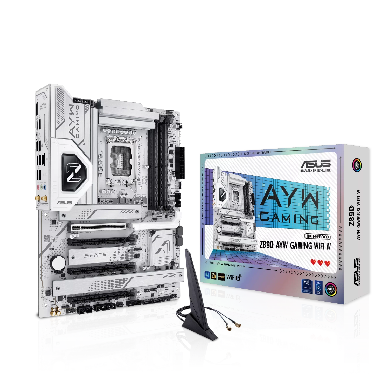 [ASUMOT90MB1I60M] Motherboard Asus Z890 Ayw Gaming Wifi W Lga1851 Ddr5