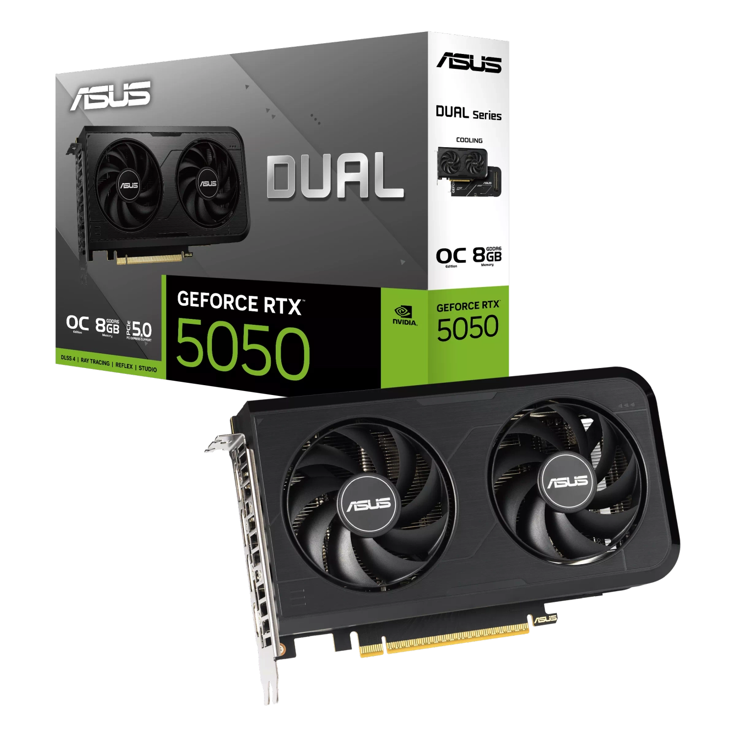 [ASUPDV90YV0N72M] Placa de Video ASUS NVIDIA GeForce DUAL RTX5050 O8