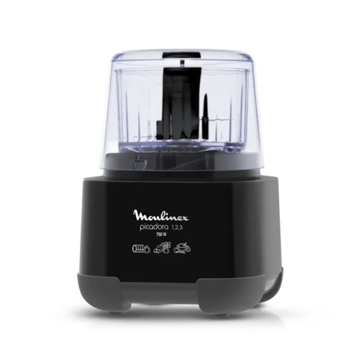[56050] PICADORA 123 MOULINEX NEGRA AD601858