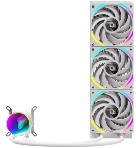 [72930] Water Cooling Formula V Line Oasis L360 Argb White (360W Tdp Am4Am5Rt4170012001151)