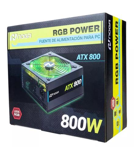 [70945] Fuente Atx 800 Watt Noganet Box Cooler Sata (Atx 800)