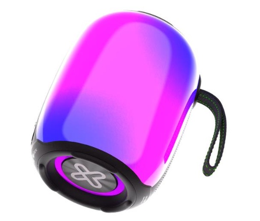 [70556] Parlante Klipxtreme Zoundfire Portatil Stereo True Bt  Led Light  16Hs - 12W - Ipx6 Rgb (Kbs-250Bk)