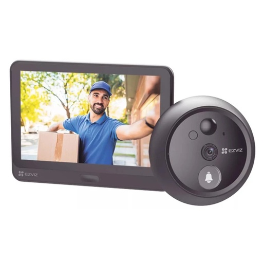 [75078] Videoportero Y Mirilla Ezviz Hp4 2Mp (Cs-Hp4-R100-6E2Wpfbs)