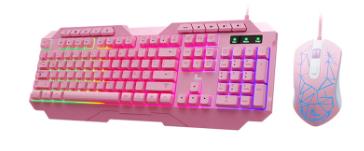 [73039] Combo Teclado Mouse Xtech Usb Gaming Para Video Juegos (Xtk-540S)