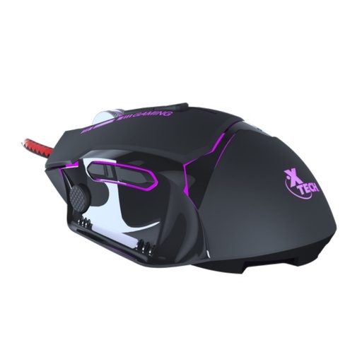 [63297] Mouse Xtech Óptico 3D Combative Iluminado Usb 8 Botones (Xtm-720)