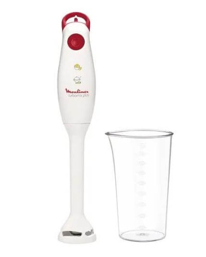[74284] Licuadora De Mano Moulinex Turbomix Plus Plastic Foot Black 600W (Dd1212A0)
