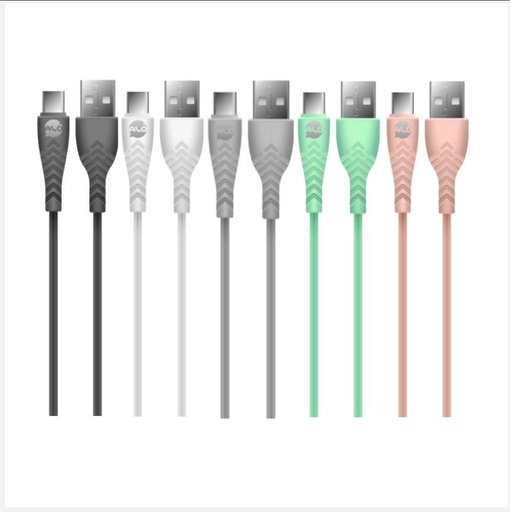 [64440] Cable Alo Flash Usb Type-C X12 Unidades La Caja Colores Varios (6332)
