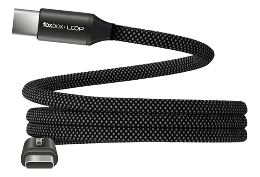 [73596] Cable Foxbox Magnetico Foxbox Loop Type C A Type C 60W Negro (8375)