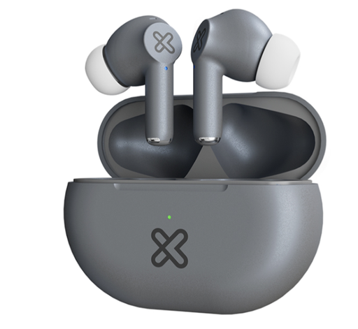 [77766] Auricular Klipxtreme Tws Buds-Fi Bt In-Ear 17Hs- Ipx4 - Grey (Kte-015Gr)