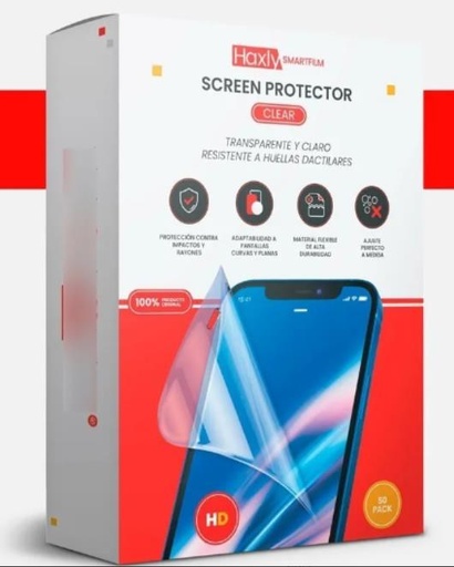 [112749] PROTECTOR FILM HAXLY CLEAR AAA X50 (6267)