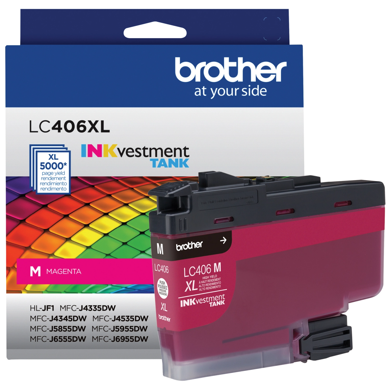 [BRO-LC406XLMs] Cartucho De Tinta Brother Lc406Xlms Magenta