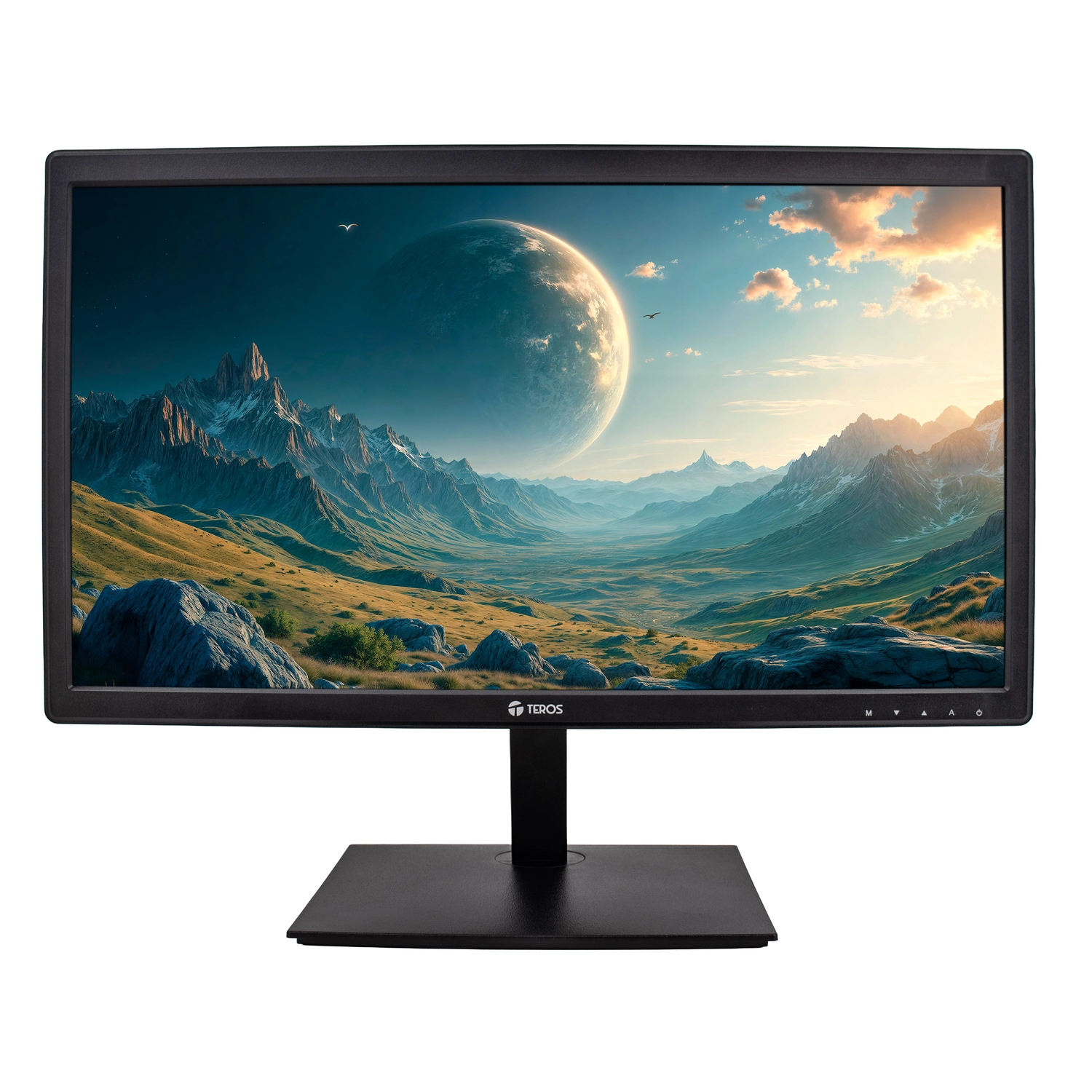 [TERMONTE-1916S] Monitor Teros Te-1916S 19.5 Plano Tn Hd  (1600X900) 75Hz 1Ms Ficha Usa