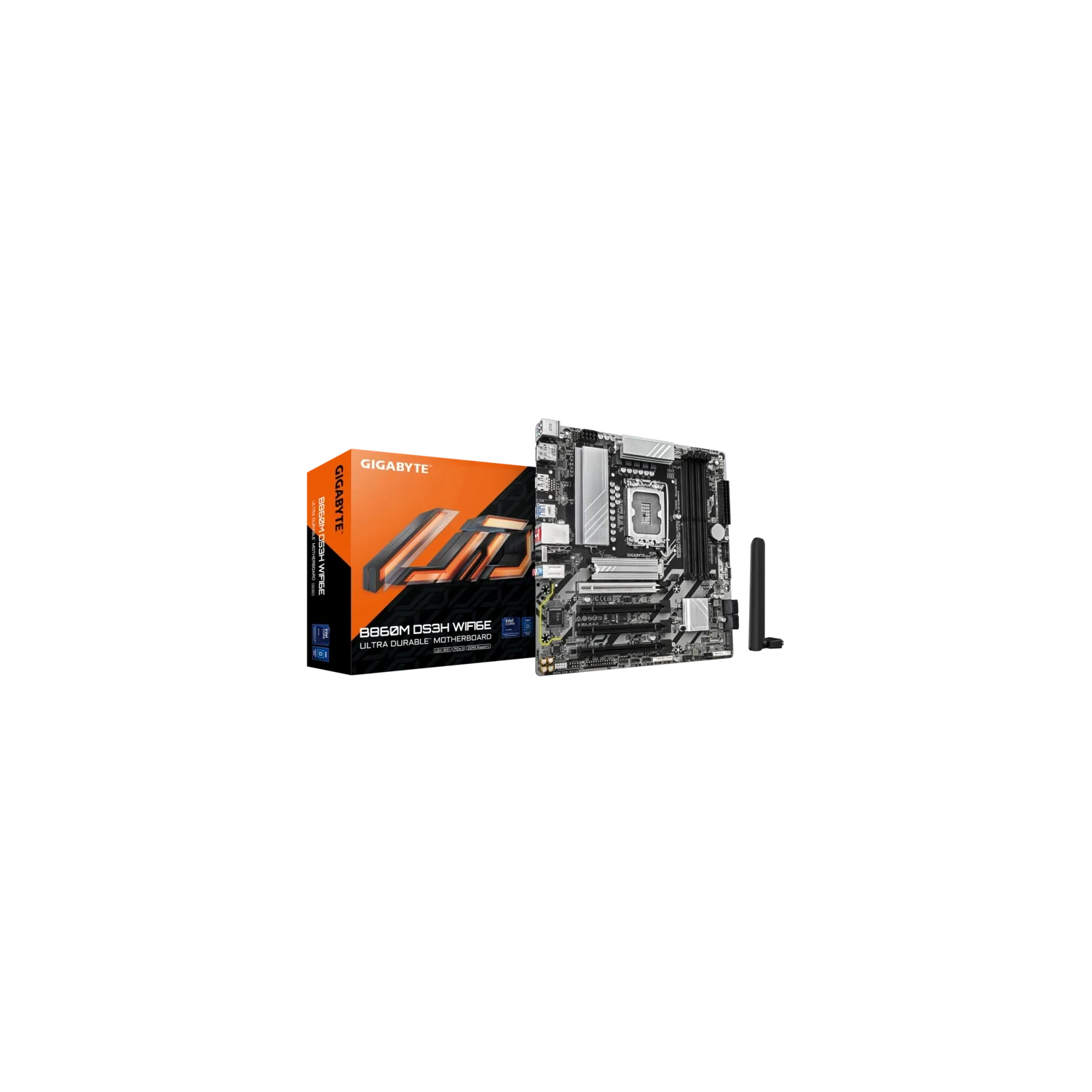 [GIGMOTB860MDW6] Motherboard Gigabyte B860M Ds3H Wifi6E Lga1851 Ddr5