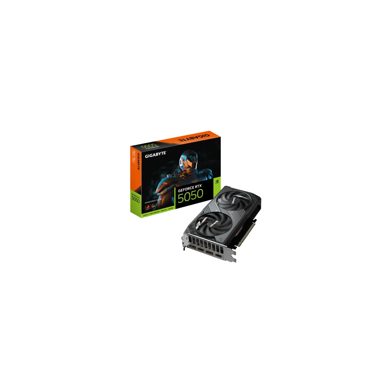 [GIGPDV505W2O8] Placa De Video Gigabyte Geforce Rtx 5050 Windforce Oc 8G